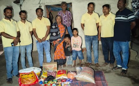 ଚାରିଟେବଲ ଟ୍ରଷ୍ଟ  ପହଞ୍ଚିଥିଲା  ପୀଡିତ ପରିବାର ନିକଟକୁ