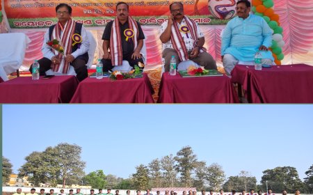 ଉପଖଣ୍ଡ କ୍ରୀଡା ସଂଘ କପ : ରାଜ୍ୟ ସ୍ତରୀୟ ଫୁଟବଲ ଚମ୍ପିୟାନସିପ : ପ୍ରଥମ ସେମି ଫାଇନାଲ ରେ ସମ୍ବଲପୁର ବିଜୟୀ ହୋଇ ଫାଇନାଲ କୁ ଉନ୍ନୀତ