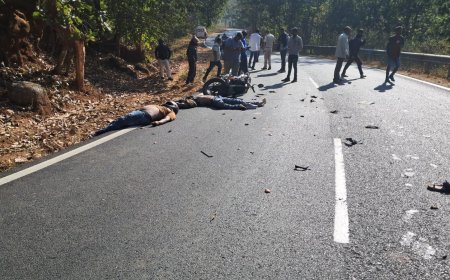 ବୋଲେର୍ ପିକଅପ ସହ ବାଇକ ମୁହାମୁହିଁ ଧକ୍କା, ୨ ମୃତ୍ୟୁ