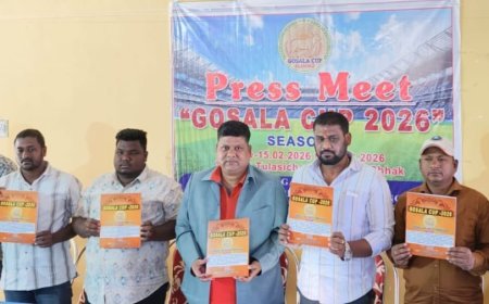 ଜାତୀୟ ସ୍ତରୀୟ ଦିବାରାତ୍ର ଗୋଶାଳା କପ କ୍ରିକେଟ ଟୁର୍ଣ୍ଣାମେଣ୍ଟ ପାଇଁ ପ୍ରସ୍ତୁତି ଶେଷ