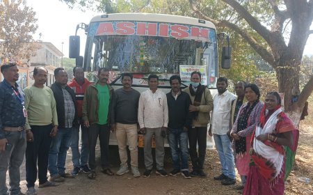 ।। ପାଡ଼ୁଆ ଠାରୁ ମାଲକାନଗିରି କୁନିଗାଡ଼ା ପାଇଁ ନୂତନ ବସ୍ ସେଭା ଉଦ୍ଘାଟନ ।।