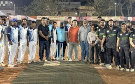 ଜାତୀୟ ସ୍ତରୀୟ ଗୋଶାଳା କପ ଦିବାରାତ୍ର କ୍ରିକେଟ ଟୁର୍ଣ୍ଣାମେଣ୍ଟର ୬ଷ୍ଠ ଦିନରେ ରିତୁନଙ୍କ ଶତକ