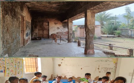 ସାରା ବିଶ୍ୱ ପ୍ରସିଦ୍ଧ ମେଲଘରା ବିଦ୍ୟାଳୟ ଠାରେ ବିଭିନ୍ନ ସମସ୍ୟାରେ ଶିକ୍ଷାଦାନ ଚାଲିଛି