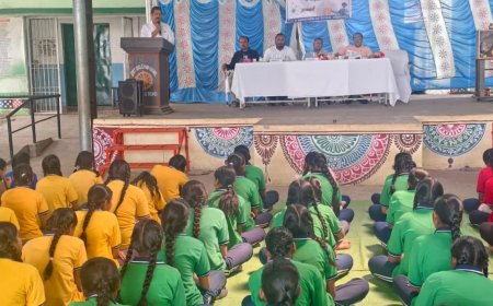 ପିଏମ୍ ଶ୍ରୀ ସରକାରୀ ବାଳିକା ଉଚ୍ଚ ବିଦ୍ୟାଳୟ, ଖରିଆର ରୋଡରେ ଜାତୀୟ ବିଜ୍ଞାନ ଦିବସ ପାଳିତ