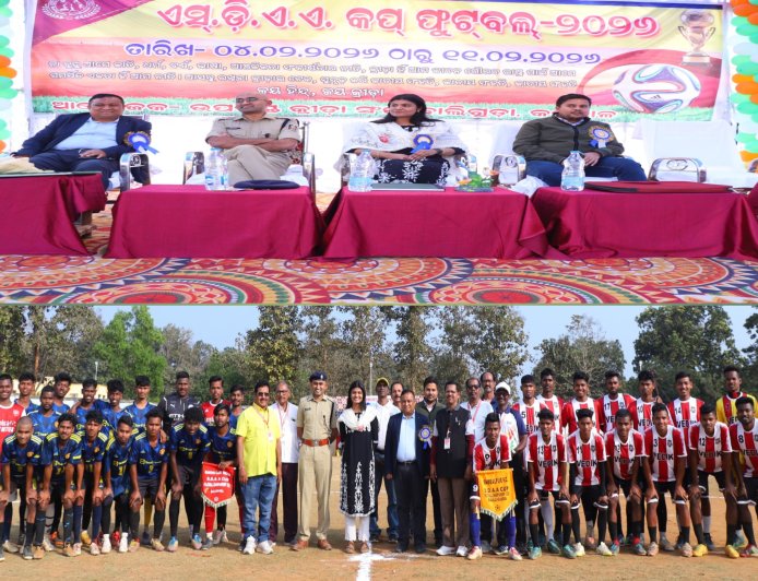 ଉପଖଣ୍ଡ କ୍ରୀଡା ସଂଘ କପ : ରାଜ୍ୟ ସ୍ତରୀୟ ଫୁଟବଲ ଚମ୍ପିୟାନସିପ ଉଦଘାଟିତ: ଏଫ. ସି. ସମ୍ବଲପୁର ବିଜୟୀ