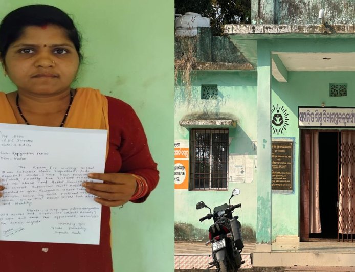 CDPO କାର୍ଯ୍ୟାଳୟ ରେ ଅଫିସର ରାଜ | ଉପରିସ୍ଥ  ଅଧିକାରୀ ଙ୍କ ନିର୍ଯ୍ୟାତନା ଯାଗୁଁ ପ୍ରତ୍ୟାହାର ପତ୍ର ଦେଲେ ଅଙ୍ଗନୱାଡ଼ି କର୍ମୀ