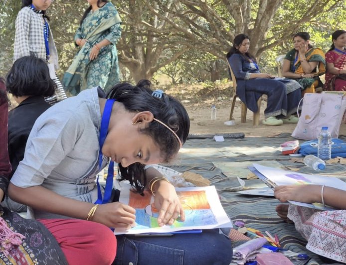 ସୃଷ୍ଟି କଳାକେନ୍ଦ୍ରର ପ୍ରତିଷ୍ଠା ଦିବସରେ ଚିତ୍ରକଳା କାର୍ଯ୍ୟକ୍ରମ