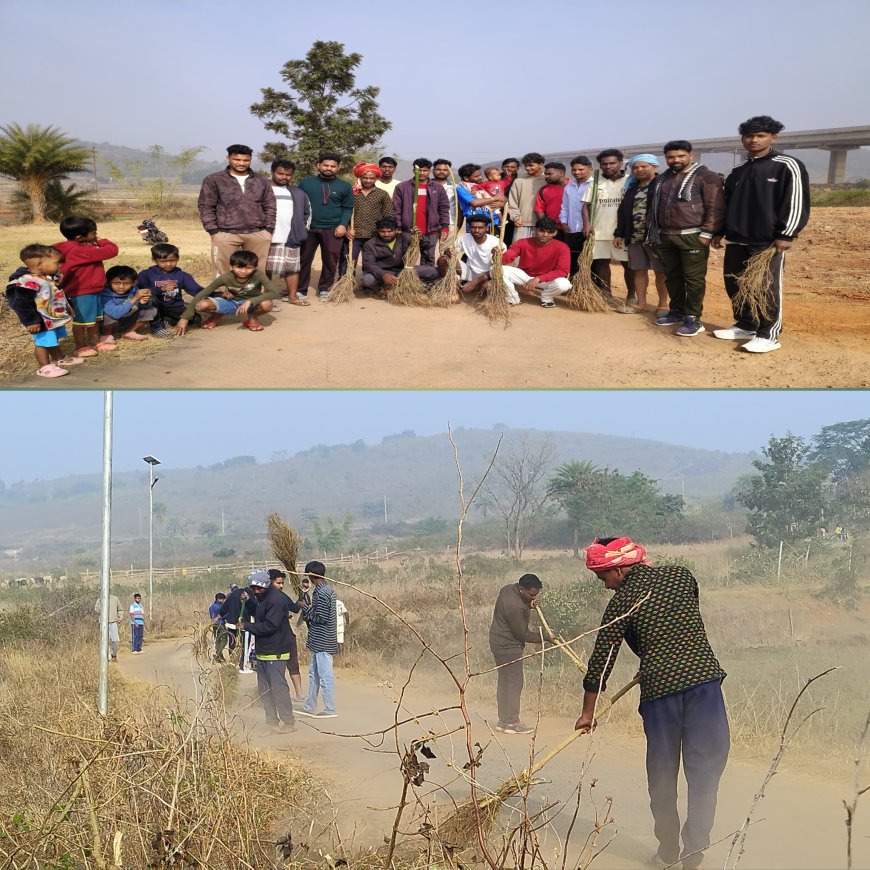।। ଚେରଙ୍ଗାଗୁଡ଼ା ୟୁଥ୍ କ୍ଳଵ୍ ଦ୍ଵାରା ସ୍ୱଚ୍ଛ ଭାରତ କାର୍ଯ୍ୟକ୍ରମ ଅନୁଷ୍ଠିତ ।।