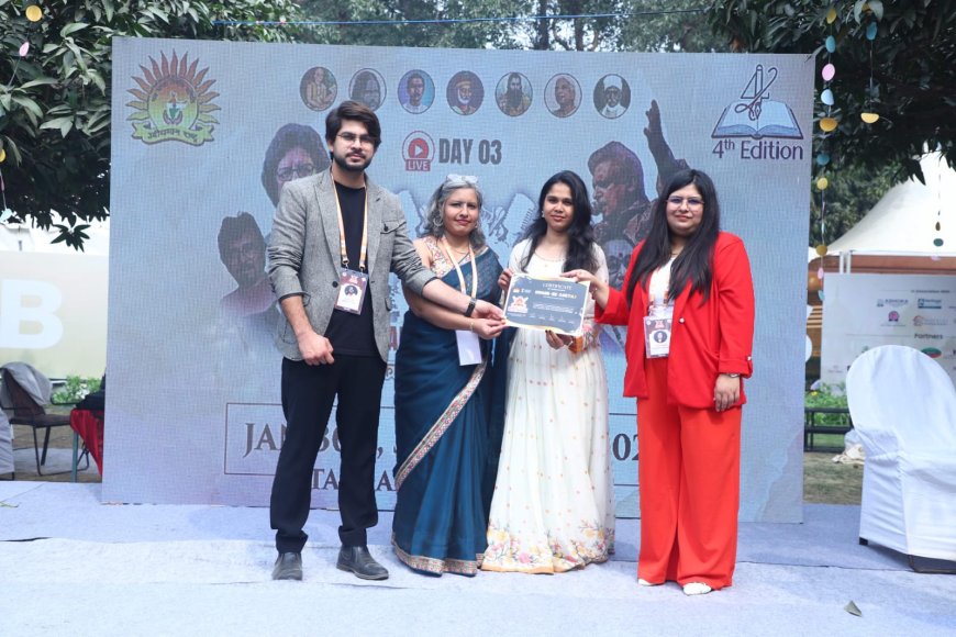 ବନାରସ ଯାତୀୟ ସାହିତ୍ୟ ମହୋତ୍ସବରେ ଚମକିଲେ ମାଲକାନଗିରି ଝିଅ