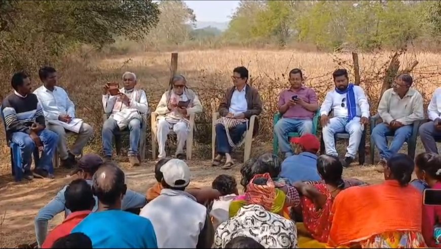 ସୁନାବେଡ଼ା ହାଲ୍ ବିସ୍ଥାପିତ ପରିବାରଙ୍କୁ  ବାସହରା କୁ ନେଇ ସାମ୍ବାଦିକ ସମ୍ବିଳନୀ
