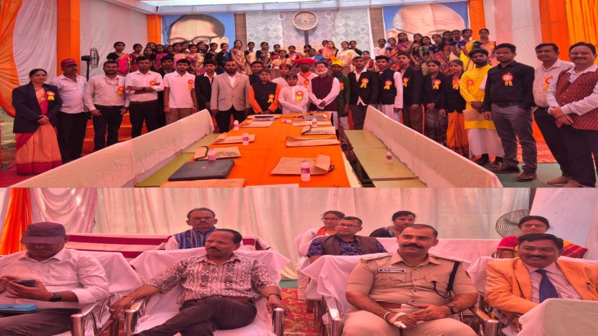 ନୂଆପଡାରେ ଜିଲ୍ଲାସ୍ତରୀୟ ପିଏମ ଶ୍ରୀ ଉତ୍ସବ ଦ୍ୱିତୀୟ ଦିନରେ ଛାୟା ସଂସଦ ଆୟୋଜିତ