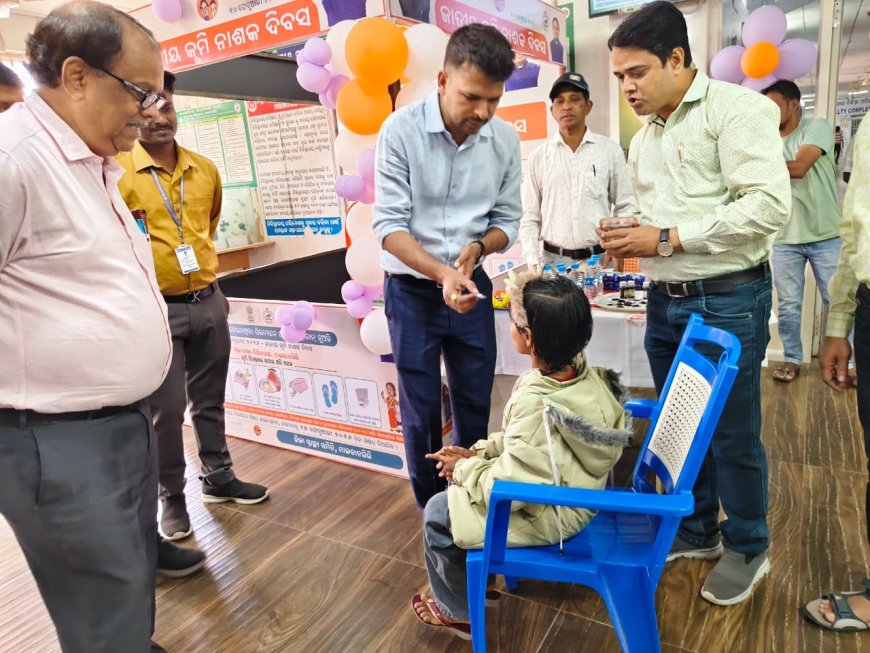 ଜିଲ୍ଲା ସ୍ତରୀୟ ଜାତୀୟ କୃମି ନାଶକ ଦିବସ ପାଳିତ