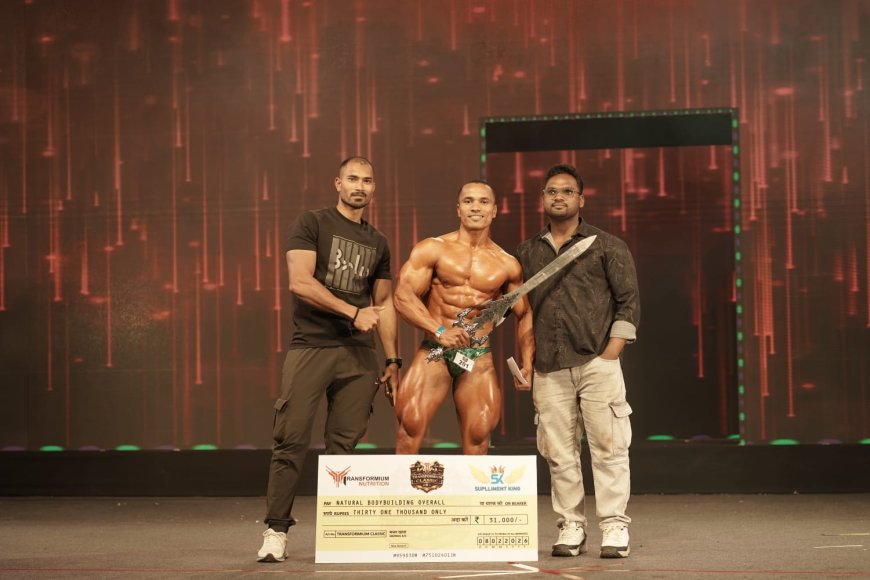 ସର୍ବଭାରତୀୟ ସ୍ତରୀୟ ବଡି ବିଲିଂ ପ୍ରତିଯୋଗିତାରେ ଗୋଲ୍ଡ ମେଡାଲ ହାସଲ କଲେ ଦିଲ୍ଲୀପ ପାତ୍ର