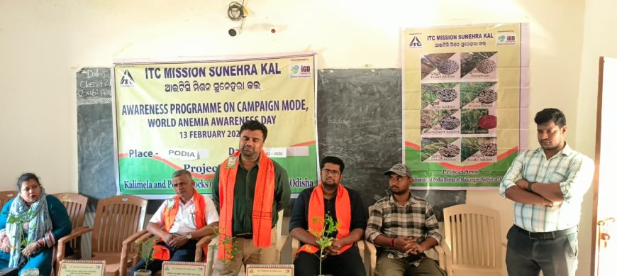 କ୍ଷୁଦ୍ର ଷସ୍ୟ ବଦଳାଇବ ରକ୍ତହୀନତାର ଚିତ୍ର, ବିଶ୍ଵ ରକ୍ତହୀନତା ଦିବସ ପାଳିତ