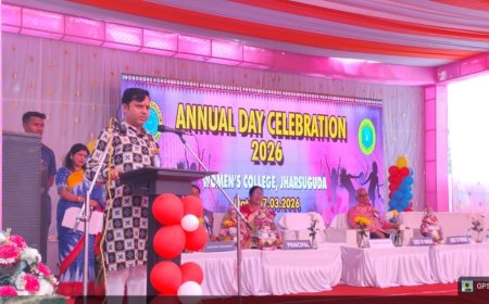 ଝାରସୁଗୁଡା ମହିଳା ମହାବିଦ୍ୟାଳୟର ୪୪ତମ ବାର୍ଷିକ ଉତ୍ସବ ପାଳିତ