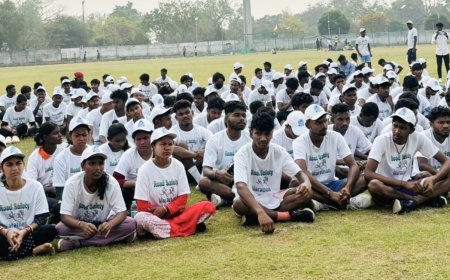 ଜିଲ୍ଲା ସ୍ତରୀୟ ଗଣଦୌଡ଼ ପ୍ରତିଯୋଗିତା   ଭାଗନେଲେ ୨୫୦ ଜଣ ପ୍ରତିଯୋଗୀ