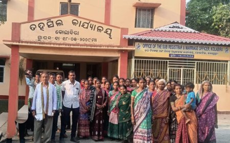 ଲିଜ ଦେବା ପାଇଁ ଜମିର କିସମ ପରିବର୍ତ୍ତନକୁ ଗ୍ରାମବାସୀଙ୍କ ବିରୋଧ,ସୋଡାମାଳ ଗ୍ରାମବାସୀ ଙ୍କ ଆନ୍ଦୋଳନ ଚେତାବନୀ