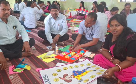 ବ୍ଲକ ସ୍ତରୀୟ ଶିକ୍ଷଣସାମଗ୍ରୀ କର୍ମଶାଳା