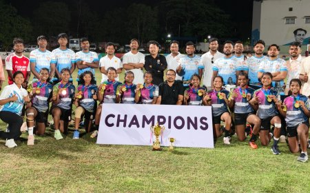 ରାଜ୍ୟସ୍ତରୀୟ ରଗବୀରେ ‘ଫ୍ୟୁଚର ଷ୍ଟାର’ ମହିଳା ଦଳ ଶକ୍ତିଶାଳି କିସ କୁ ହରାଇ  ଚାମ୍ପିୟନ୍