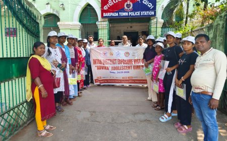 କିଶୋରୀ ବାଳିକାଙ୍କ ଆନ୍ତଃଜିଲ୍ଲା ପରିଦର୍ଶନ କାର୍ଯ୍ୟକ୍ରମ