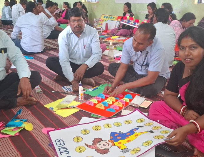 ବ୍ଲକ ସ୍ତରୀୟ ଶିକ୍ଷଣସାମଗ୍ରୀ କର୍ମଶାଳା