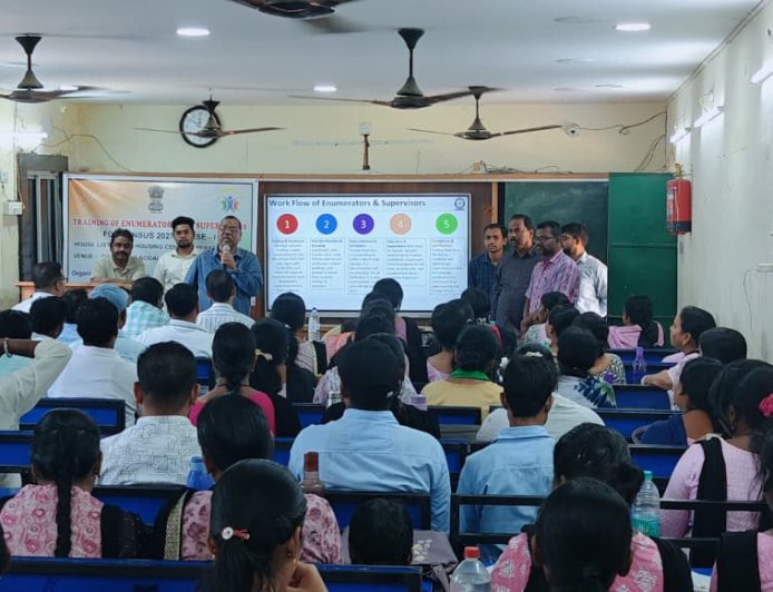 ମାଲକାନଗିରିରେ ଜନଗଣନା-୨୦୨୭ ପ୍ରସ୍ତୁତି ଜୋରଦାର:ଏନୁମେରେଟର ଓ ସୁପରଭାଇଜରଙ୍କ  ତାଲିମ ଶିବିର ଆରମ୍ଭ