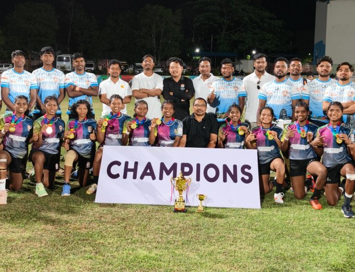 ରାଜ୍ୟସ୍ତରୀୟ ରଗବୀରେ ‘ଫ୍ୟୁଚର ଷ୍ଟାର’ ମହିଳା ଦଳ ଶକ୍ତିଶାଳି କିସ କୁ ହରାଇ  ଚାମ୍ପିୟନ୍