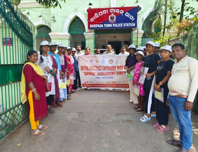 କିଶୋରୀ ବାଳିକାଙ୍କ ଆନ୍ତଃଜିଲ୍ଲା ପରିଦର୍ଶନ କାର୍ଯ୍ୟକ୍ରମ