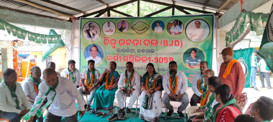 ରାଇକିଆ  ବ୍ଳକରେ ବିଜେଡିର କର୍ମୀ ସମ୍ମିଳନୀ ଅନୁଷ୍ଠିତ