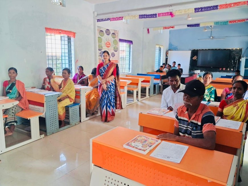 ମାଲକାନଗିରି ଜିଲ୍ଲାରେ 'ଉଲ୍ଲାସ' ସାକ୍ଷରତା ପରୀକ୍ଷା ଅନୁଷ୍ଠିତ: ଜେଲ୍ କଏଦୀଙ୍କ ସମେତ ହଜାର ହଜାର ପରୀକ୍ଷାର୍ଥୀ ସାମିଲ