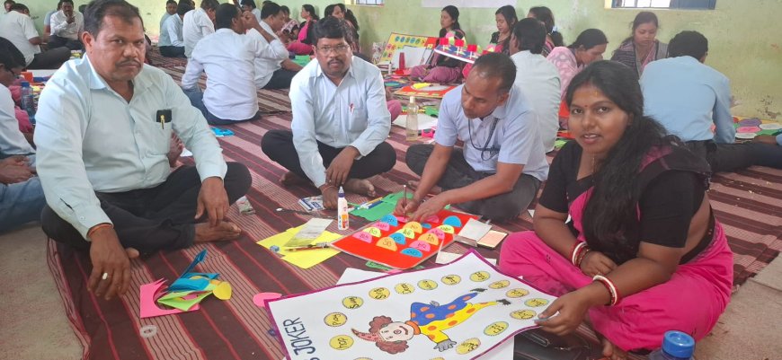 ବ୍ଲକ ସ୍ତରୀୟ ଶିକ୍ଷଣସାମଗ୍ରୀ କର୍ମଶାଳା