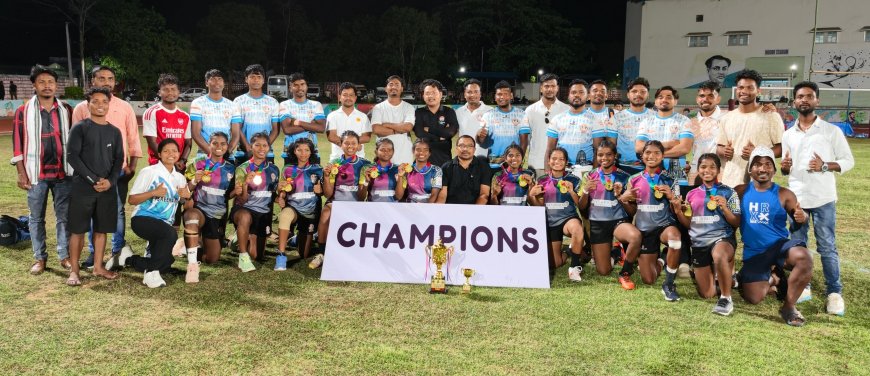 ରାଜ୍ୟସ୍ତରୀୟ ରଗବୀରେ ‘ଫ୍ୟୁଚର ଷ୍ଟାର’ ମହିଳା ଦଳ ଶକ୍ତିଶାଳି କିସ କୁ ହରାଇ  ଚାମ୍ପିୟନ୍