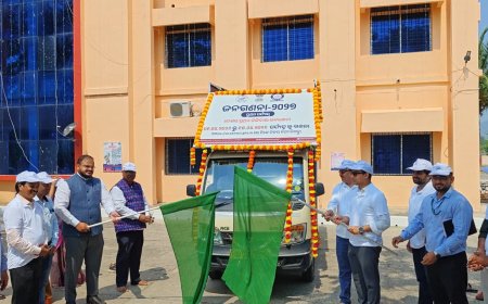 ମାଲକାନଗିରି ଜିଲ୍ଲାରେ ଜନଗଣନା-୨୦୨୭ ପାଇଁ ପ୍ରସ୍ତୁତି ଜୋରଦାର:ଜିଲ୍ଲାପାଳଙ୍କ ଦ୍ୱାରା ଜନଗଣନା ରଥର ଶୁଭାରମ୍ଭ