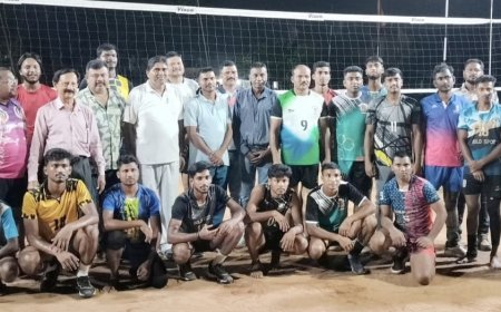 ଓଡିଶା ଦିବସରେ ବନ୍ଧୁତ୍ୱପୂର୍ଣ୍ଣ ଭଲିବଲ ଟୁର୍ଣ୍ଣାମେଣ୍ଟ ( ଆଜାଦ କ୍ଲବ ଚାମ୍ପିୟାନ )