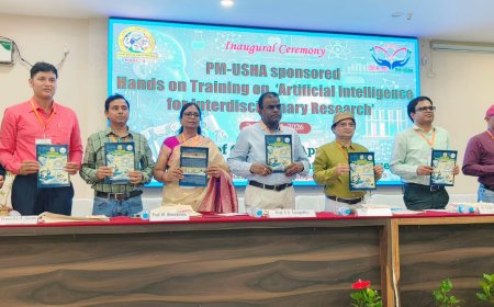 Workshop on “Role of Artificial Intelligence in Interdisciplinary Research” Inaugurated at MSCB University