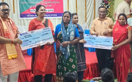 ଦାୟିତ୍ଵ ଗ୍ରହଣ କଲେ ବ୍ଲକ ଅଧ୍ୟକ୍ଷା, ଏକାଠି ହେଲେ ଦୁଇ ବ୍ଲକର ବିଜେଡି କର୍ମୀ