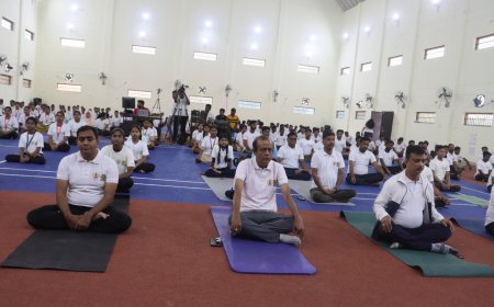 ମହାରାଜା ଶ୍ରୀରାମଚନ୍ଦ୍ର ଭଞ୍ଜଦେଓ ବିଶ୍ୱବିଦ୍ୟାଳୟରେ ୨୦୨୬ ଅନ୍ତର୍ଜାତୀୟ ଯୋଗ ଦିବସ ପାଇଁ ୭୨ ଦିନିଆ କାଉଣ୍ଟଡାଉନ୍ କାର୍ଯ୍ୟକ୍ରମ ସମାପନ