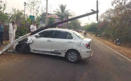 ପରୀକ୍ଷାର୍ଥୀ ମାନେ ବଡ ଦୁର୍ଘଟଣାରୁ ବର୍ତ୍ତିଲେ