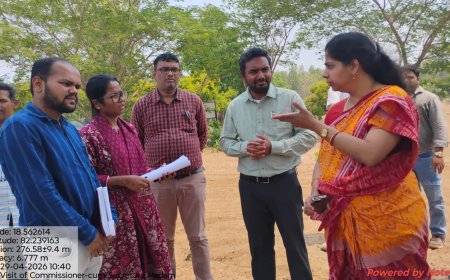 ମାଲକାନଗିରିରେ ଗ୍ରାମ୍ୟ ଉନ୍ନୟନ ସଚିବ ଯାମିନୀ ଷଡ଼ଙ୍ଗୀ:ଭିତ୍ତିଭୂମିର ସମୀକ୍ଷା ସହ ଜିଏସଟି ପାଳନ ପାଇଁ କଡ଼ା ନିର୍ଦ୍ଦେଶ