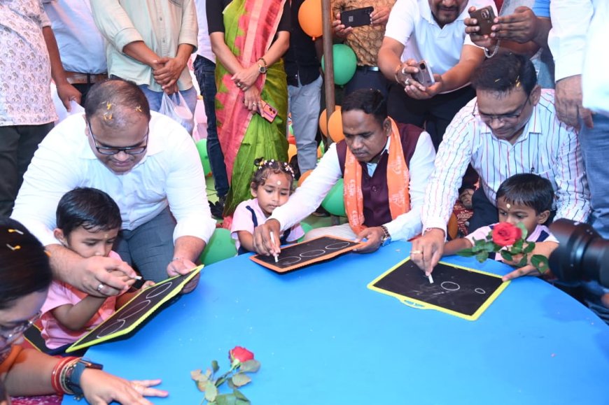 ମାଲକାନଗିରିରେ ପ୍ରବେଶ ଉତ୍ସବ ଓ ଖଡ଼ି ଛୁଆଁ କାର୍ଯ୍ୟକ୍ରମ ଅନୁଷ୍ଠିତ