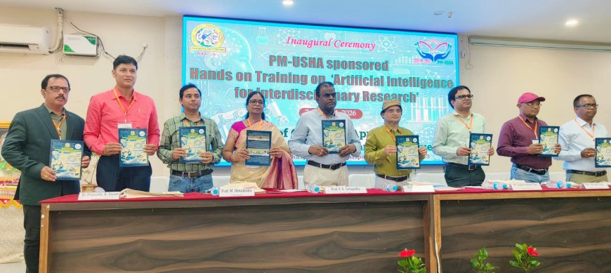 ମହାରାଜା ଶ୍ରୀରାମଚନ୍ଦ୍ର ଭଞ୍ଜଦେଓ ବିଶ୍ୱବିଦ୍ୟାଳୟ କମ୍ପ୍ୟୁଟର ପ୍ରୟୋଗ ବିଭାଗରେ 'ଆନ୍ତଃବିଷୟିକ ଗବେଷଣାରେ କୁତ୍ରିମ ବୁଦ୍ଧିମତ୍ତାର ଭୂମିକା' ଶୀର୍ଷକ ଏକ ବ୍ୟବହାରିକ ତାଲିମ ଶିବିର ଉଦଘାଟିତ