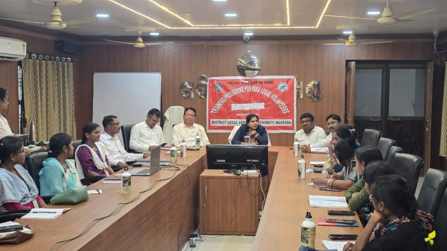 ଜିଲ୍ଲା ଆଇନ ସେବା ପ୍ରାଧିକରଣ ଆନୁକୂଲ୍ୟରେ ଅଧିକରମିତ୍ରଙ୍କ ଦକ୍ଷତା ବୃଦ୍ଧି ପାଇଁ ପ୍ରଶିକ୍ଷଣ ଶିବିର ଅନୁଷ୍ଠିତ