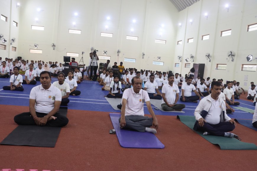 ମହାରାଜା ଶ୍ରୀରାମଚନ୍ଦ୍ର ଭଞ୍ଜଦେଓ ବିଶ୍ୱବିଦ୍ୟାଳୟରେ ୨୦୨୬ ଅନ୍ତର୍ଜାତୀୟ ଯୋଗ ଦିବସ ପାଇଁ ୭୨ ଦିନିଆ କାଉଣ୍ଟଡାଉନ୍ କାର୍ଯ୍ୟକ୍ରମ ସମାପନ