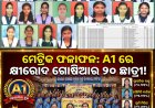 ମେଟ୍ରିକ ଫଳାଫଳ: ଏ-୧ ଗ୍ରେଡ୍‌ରେ କ୍ଷୀରୋଦ ଗୋଷିଆ ବାଳିକା ଉଚ୍ଚ ବିଦ୍ୟାଳୟର ୨୦ ଛାତ୍ରୀ