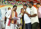 ସ୍ୱାବଲମ୍ବୀ କାରିଗର ଓ ପମ୍ପ ଚାଳକଙ୍କ ପକ୍ଷରୁ ପଞ୍ଚାୟତରାଜ ମନ୍ତ୍ରୀଙ୍କୁ ଦାବିପତ୍ର ପ୍ରଦାନ