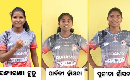 ମୟୂରଭଞ୍ଜ 'ଫ୍ୟୁଚର ଷ୍ଟାର ସ୍ପୋର୍ଟ ଏକାଡେମୀ'ର ତିନି କନ୍ୟାଙ୍କ କମାଲ: ( ଇତିହାସ ରଚିଲେ ସନ୍ଧ୍ୟାରାଣୀ, ପାର୍ବତୀ ଓ ସୁନୀତା )