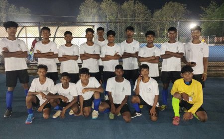 5th Edition Hockey Tournament – Junior Boys Category Mayurbhanj Team Advances to Second Round