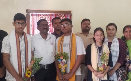 Odisha Topper Partha Sarathi Mohanta Achieves Success Through Quality Guidance of Dhananjay Guruji, Baripada.