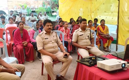ସୀମାରେ ପୋଲିସ ପକ୍ଷରୁ ସଚେତନତା ଯୁଭେଣ୍ଟିକା