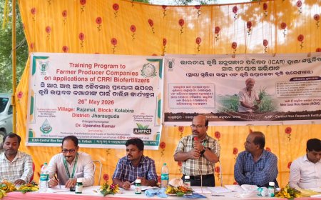 ରଜାମାଳରେ ସିଆରଆରଆଇ ଜୈବ ସାର ତାଲିମ ଶିବିର